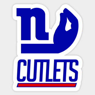 Everything of cutlets Sticker